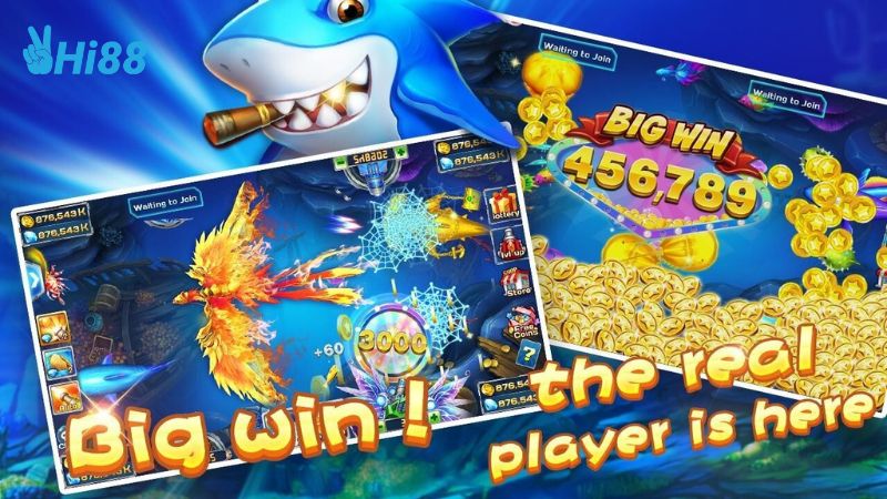 Hướng dẫn cách bắn cá ăn tiền tại trang game Hi88